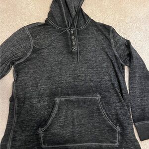 George Charcoal Hooded Sweatshirt